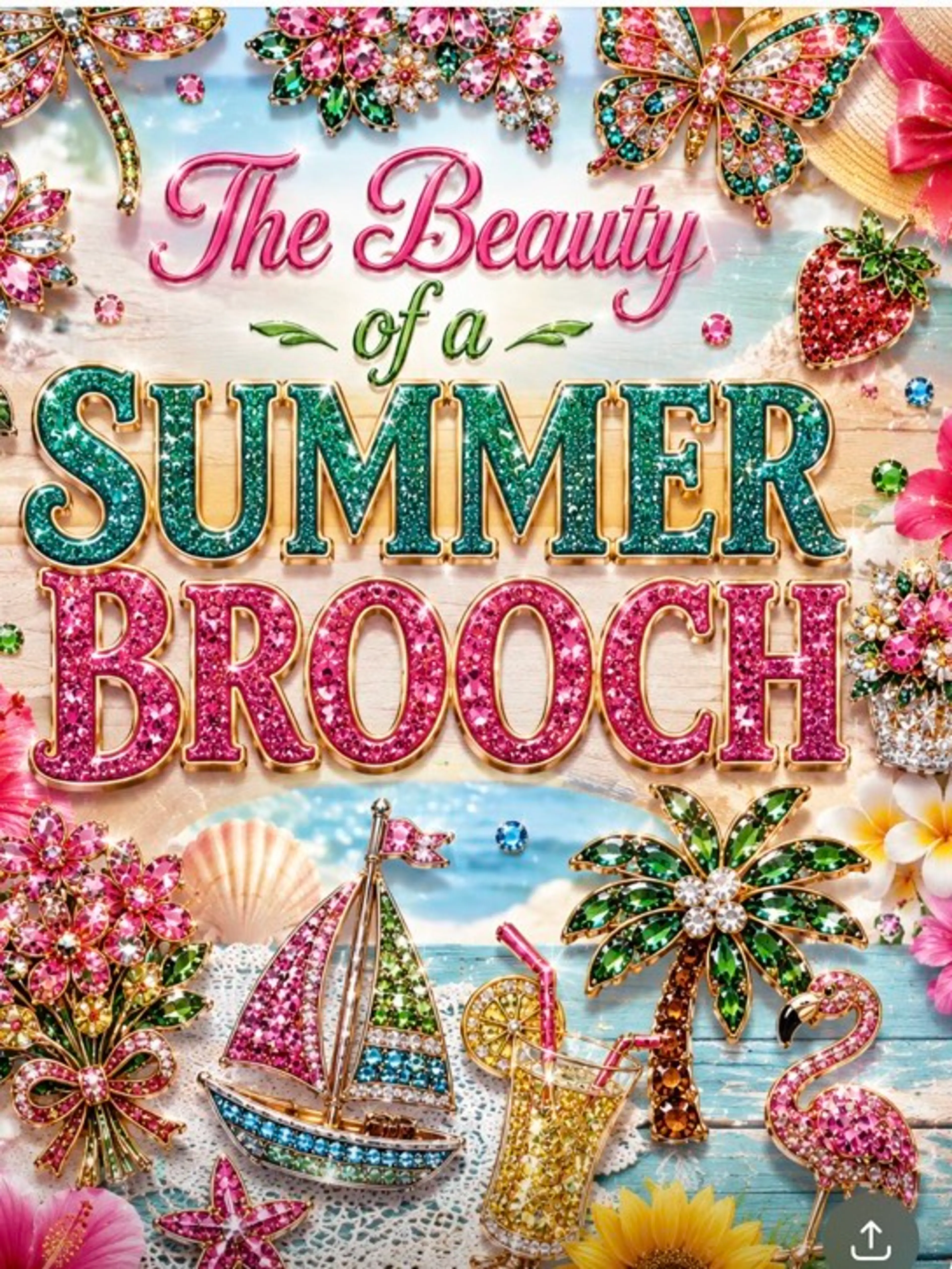 SUMMER VINTAGE BROOCHES