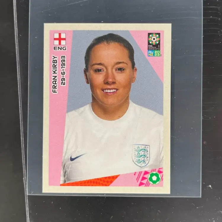 Fran Kirby 2023 Panini Women’s World Cup Sticker England Soccer Card