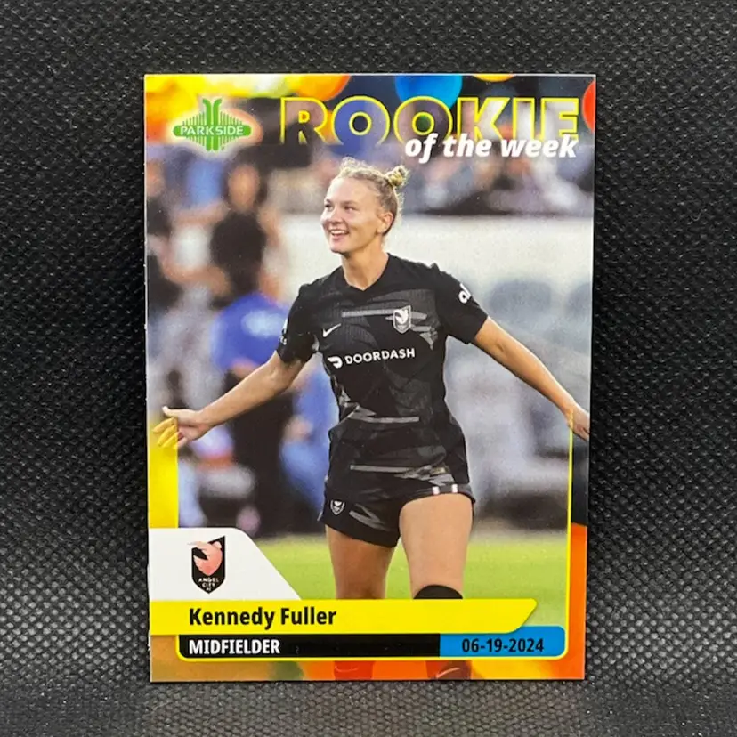 Kennedy Fuller Parkside NWSL 2024 Chibi Subscriber /260 Rookie Of The Week Soccer Card