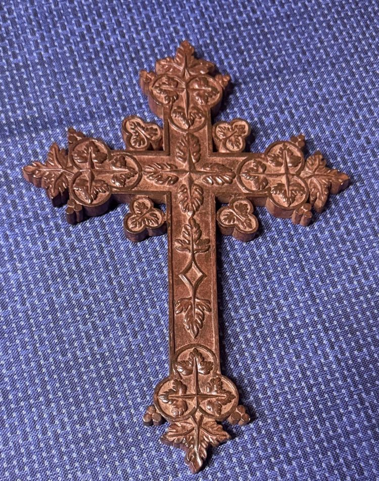 Growth Cooperate Wall Hanging Cross Plaque 2001 Made In China
