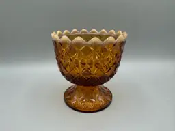 Fenton Olde Virginia Glass Opalescent Pedestal Compote Candy Dish Base