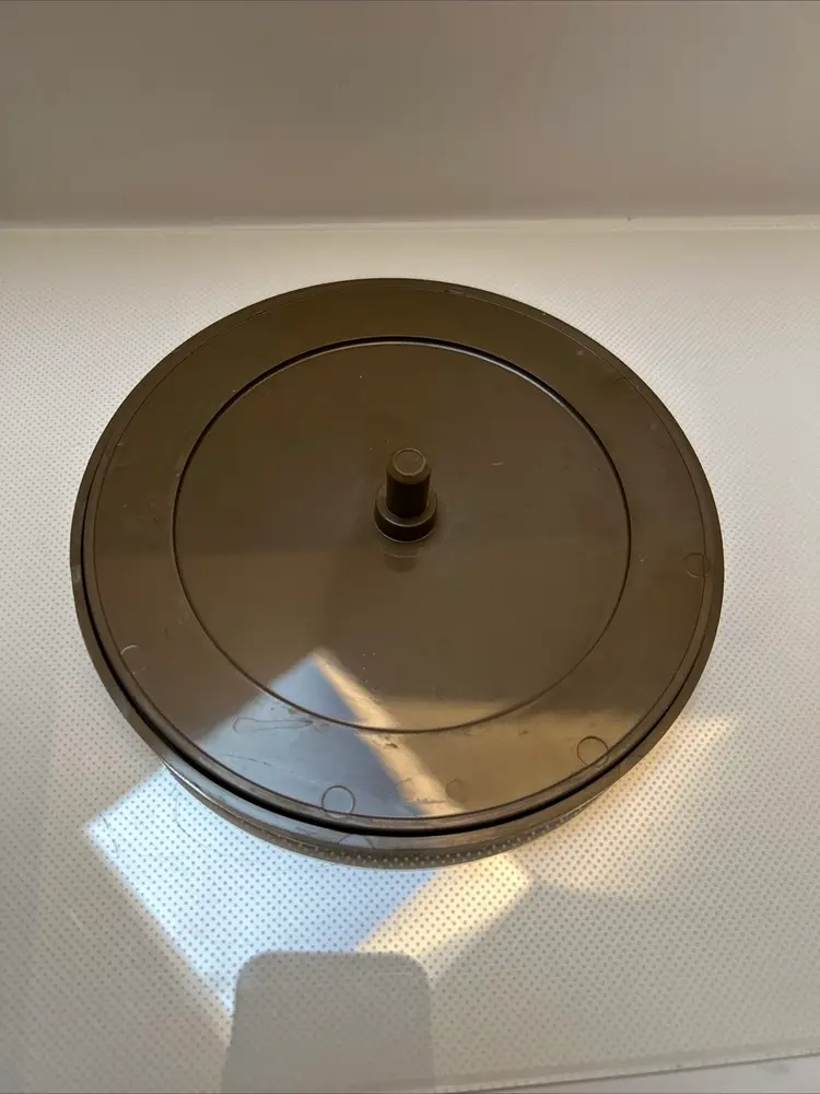 Oster Regency Kitchen Center Replacement Parts 6 1/8" Bowl Turntable Brown Clean