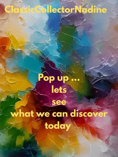 Classiccollectornadine- Pop Up 😊