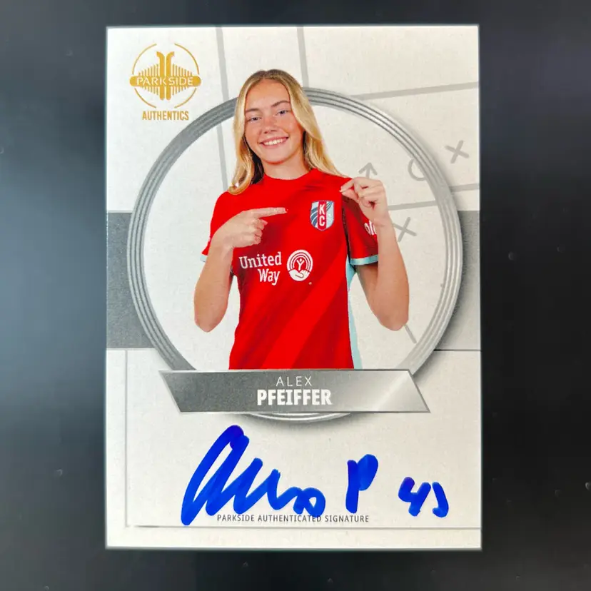 Alex Pfeiffer 2024 Parkside NWSL Signature Series Autograph /399 Soccer Card