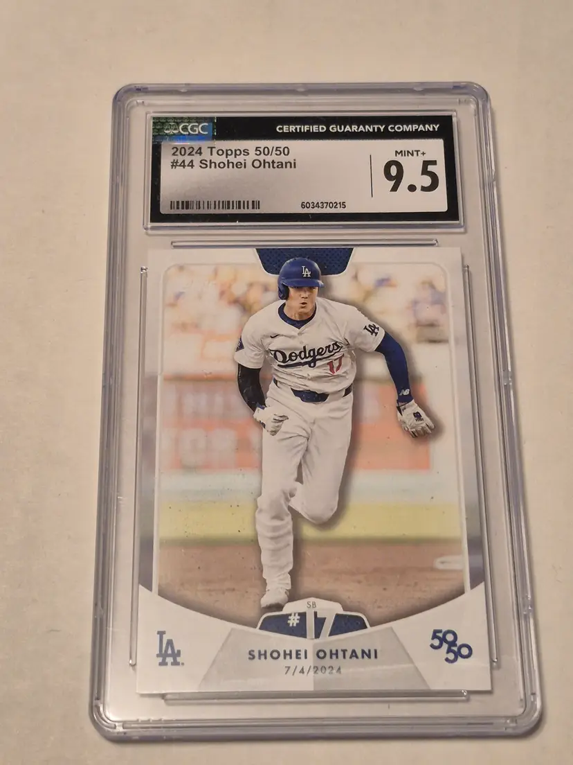 Shohei Ohtani 2024 Topps 50/50 #44 CGC 9.5 Dodgers