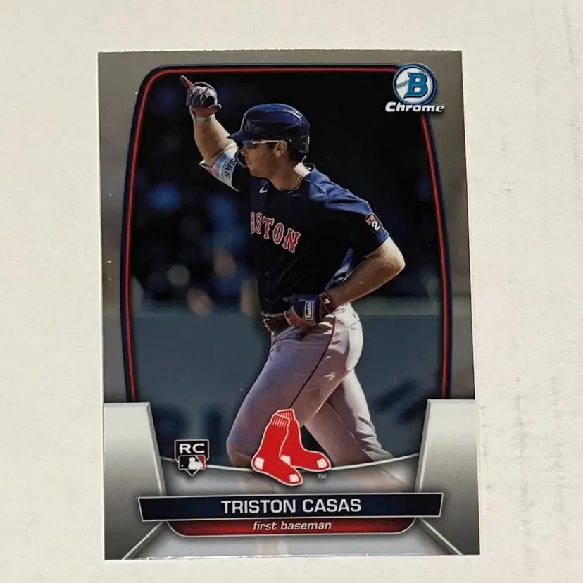 Triston Casas RC Bowman Chrome Boston Red Sox