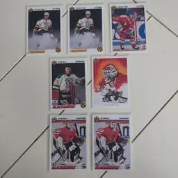 Lot of 22 1991-92 Upper Deck hockey. Rookies And Stars. (E)