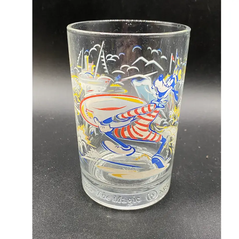Walt Disney World 25th Anniversary Glass Remember The Magic