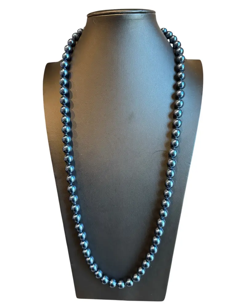 Joan Rivers Blue Beaded Single Layer Necklace