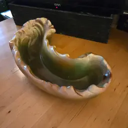 1952 Lane & Co MCM California Pottery Console Bowl 14x6"