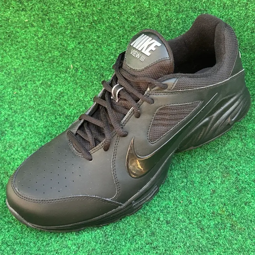 New Nike Air Men Sz 11D View 3  Rolling Rail Walking Sneakers Shoes Black Nice