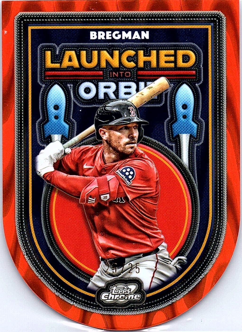 CHASING CARDBOARD · 2025 Topps Chrome Cosmic Alex Bregman #LIO-28