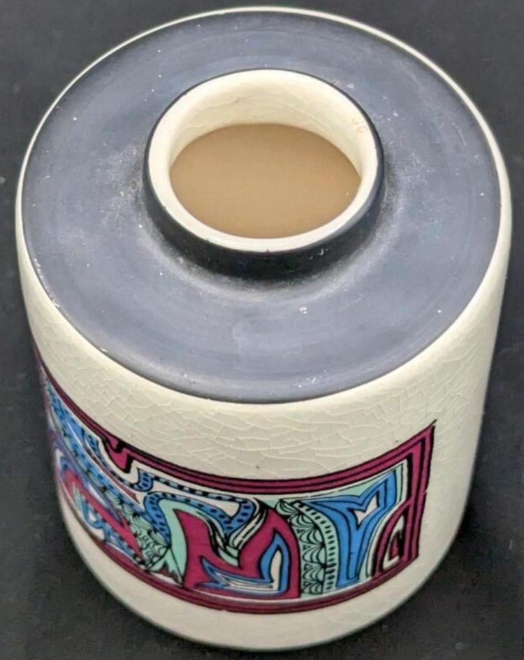 Vintage Small 4" Funky WADE England Vase | No Chips or Cracks, Crazing Present on Vase