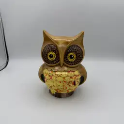 Vintage Ceramic Owl Bank