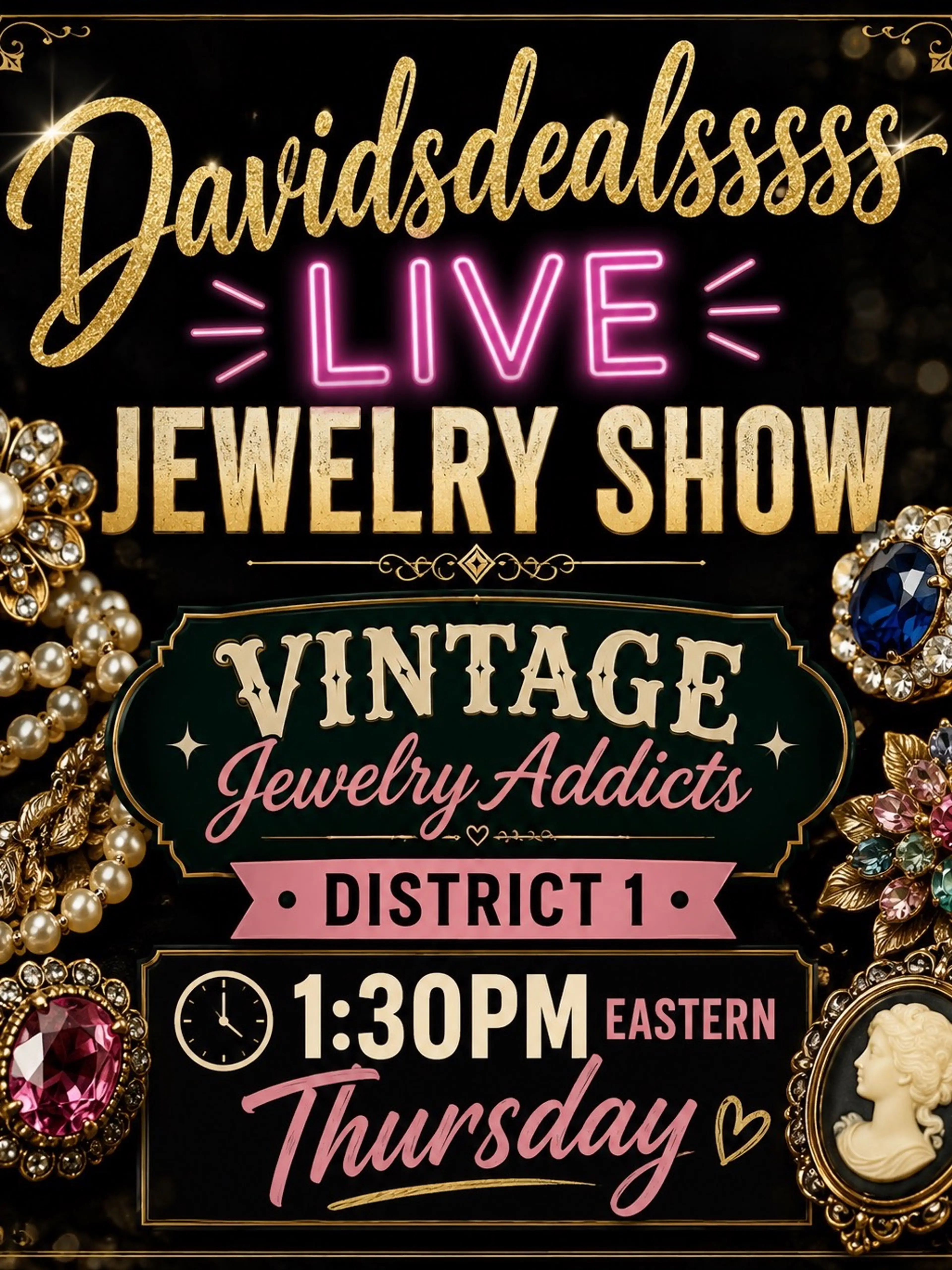 Vintage Jewelry Back On Vja District