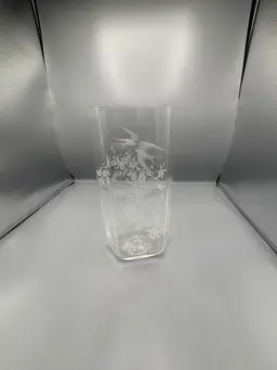 Vintage Giovani Cendese Murano glass The Swallows