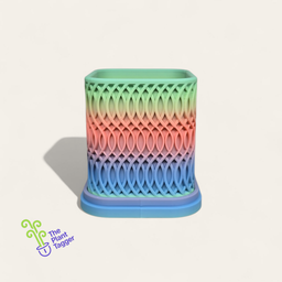 Swirly Neon Rainbow