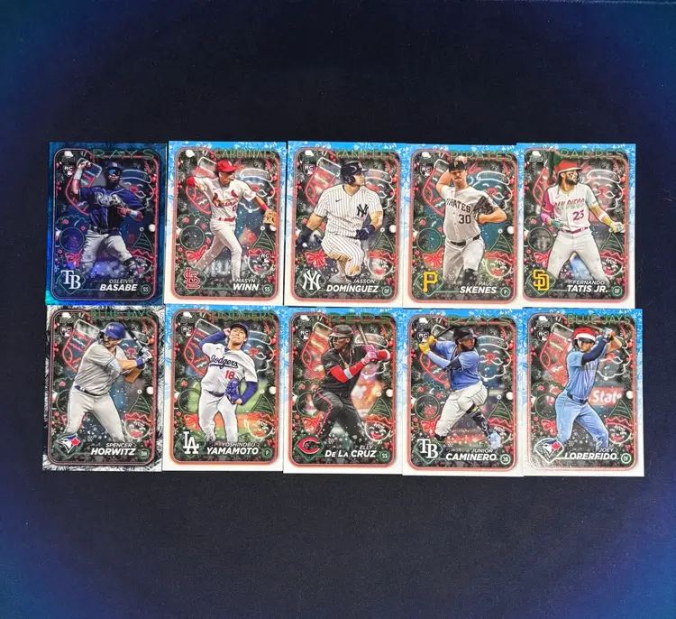 2024 Topps Holiday Bundle (Skenes, Elly, Yamamoto)