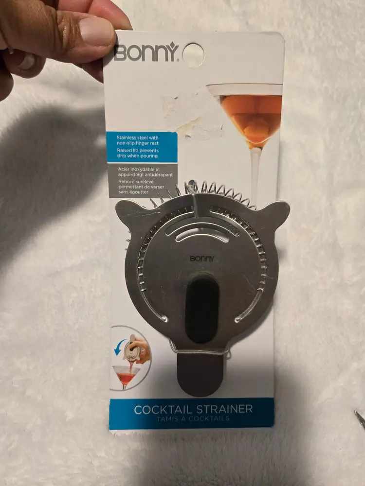 Cocktail Strainer Silver