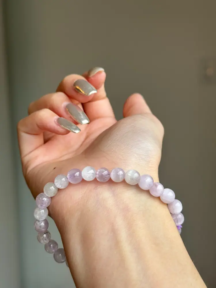 Natural Purple Kunzite Bracelet