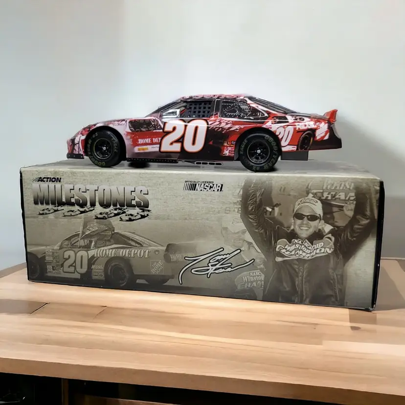 2005 Tony Stewart #20 Milestones 1:24 NASCAR Action Limted 1 of 3,504