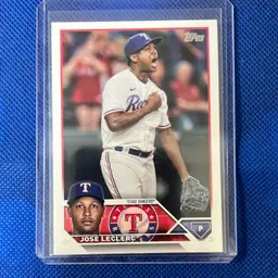 2023 Topps Update Series Jose Leclerc US59 Advanced Stats 239/300