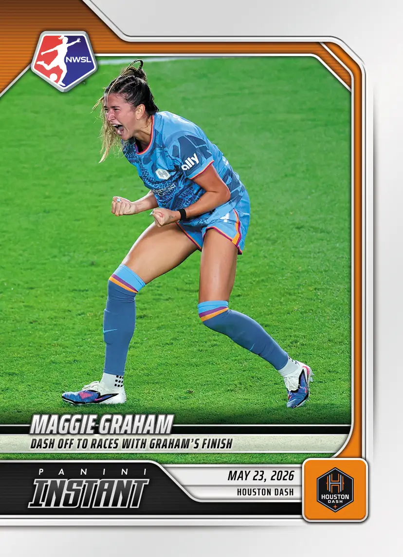 Maggie Graham Soccer Card - 1 of 62 Made! - Stoppage-Time Winner - 2026 Panini Instant NWSL #76