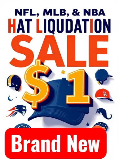 New Hat $1.00 Starts 