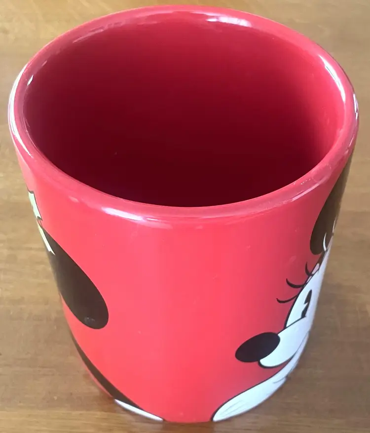 Minnie Mouse Holiday Red 24 Ounce Oversized Ceramic Mug - Galerie - Disney