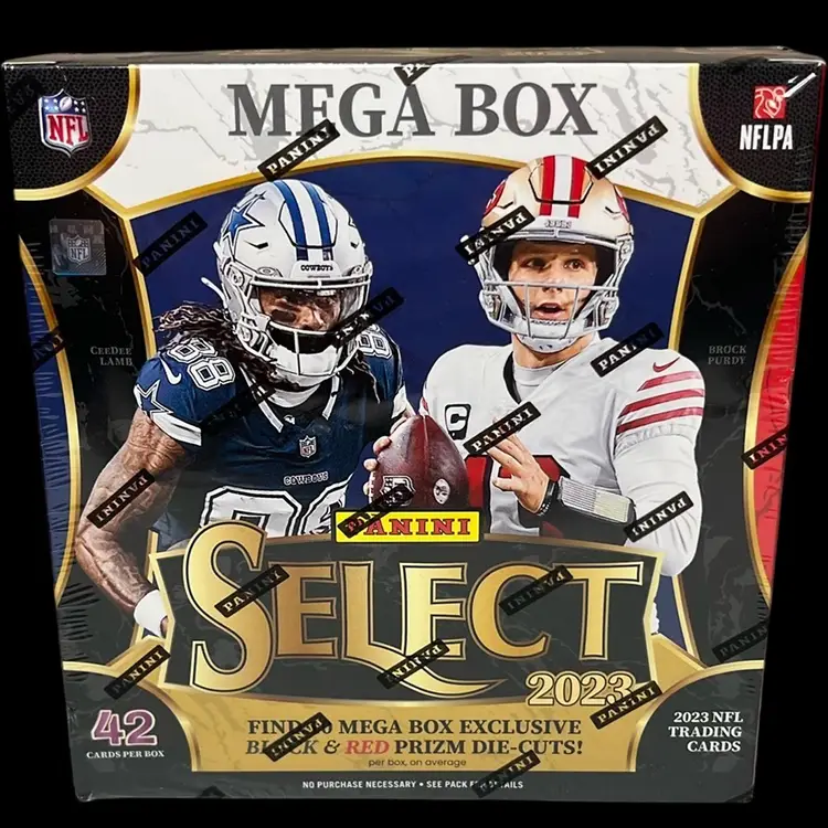 2023 Panini Select Football Mega Box Ripped Live Or Shipped Sealed (stacked shipping)