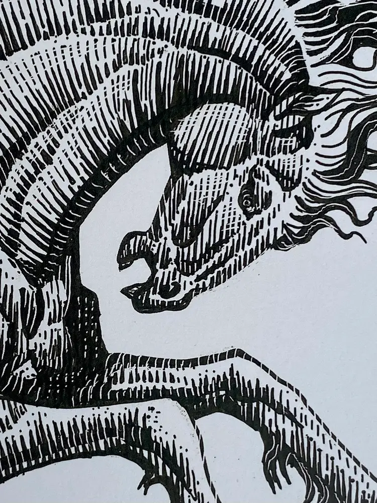 Hippocampus 11x17”