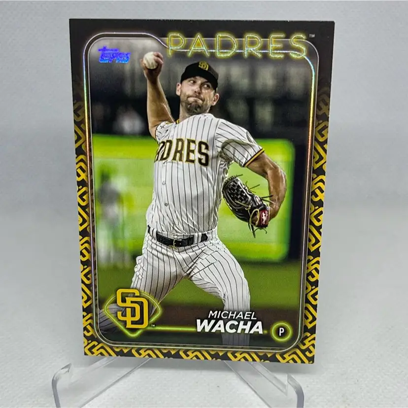 Michael Wacha 2024 Topps Series 1 Team Color Parallel San Diego Padres #245