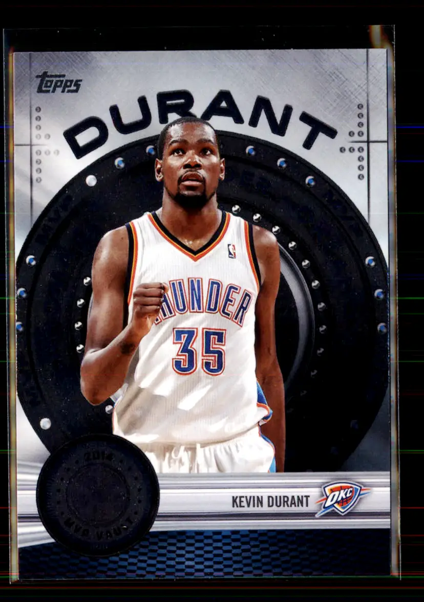 Kevin Durant 2025-26 Topps MVP Vault #MVP-7 - (135) - Oklahoma City Thunder