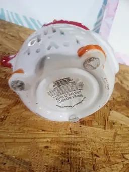 Christmas Owl Tealight / Candle Holder