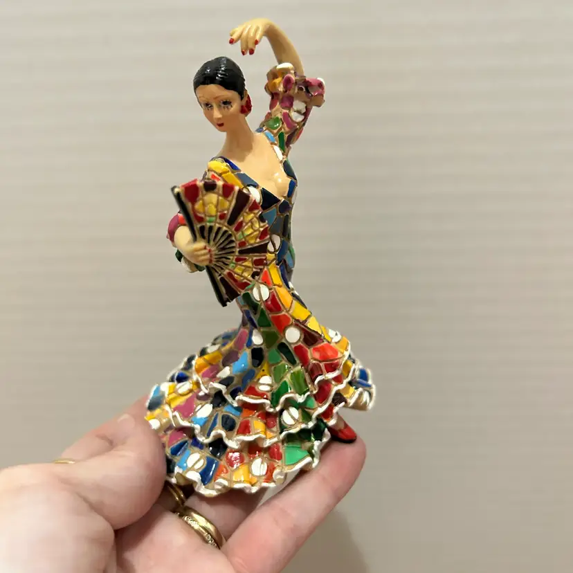 Old Mosaic Dancing Lady
