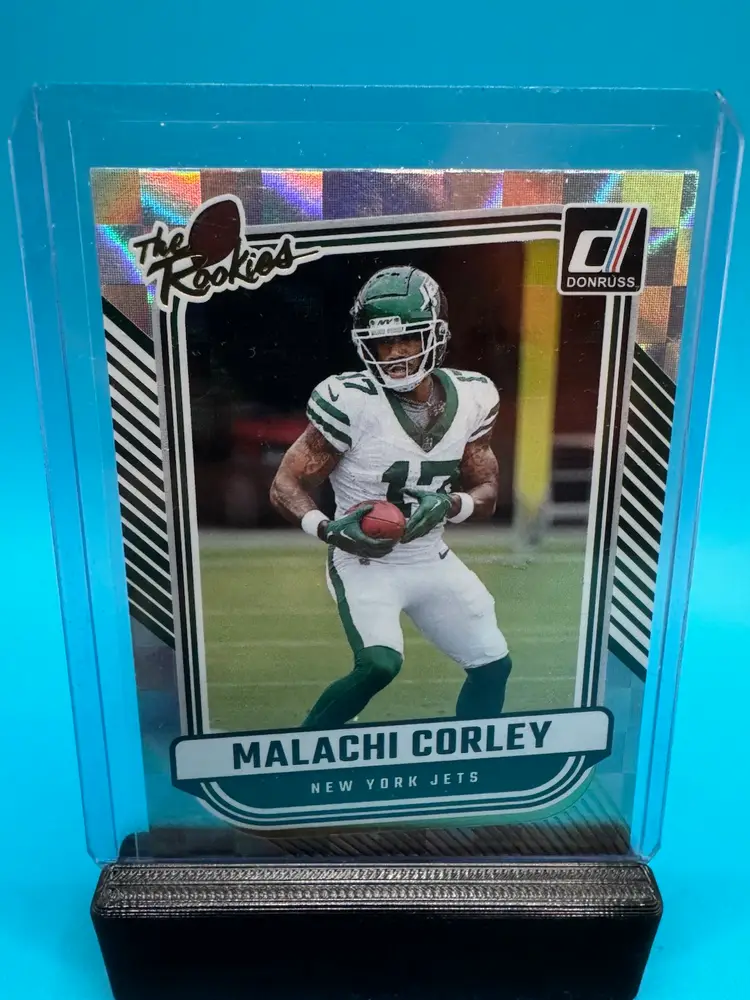Malachi Corley Donruss The Rookies RC New York Jets