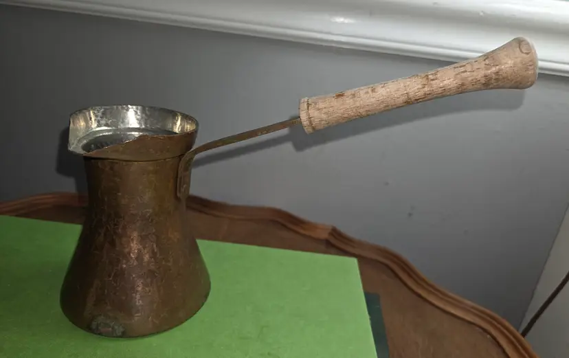 Vintage Turkish coffee pot