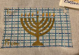 JUDAICA NEEDLEPOINT CANVAS