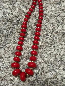 Napier Vintage Beaded Necklace