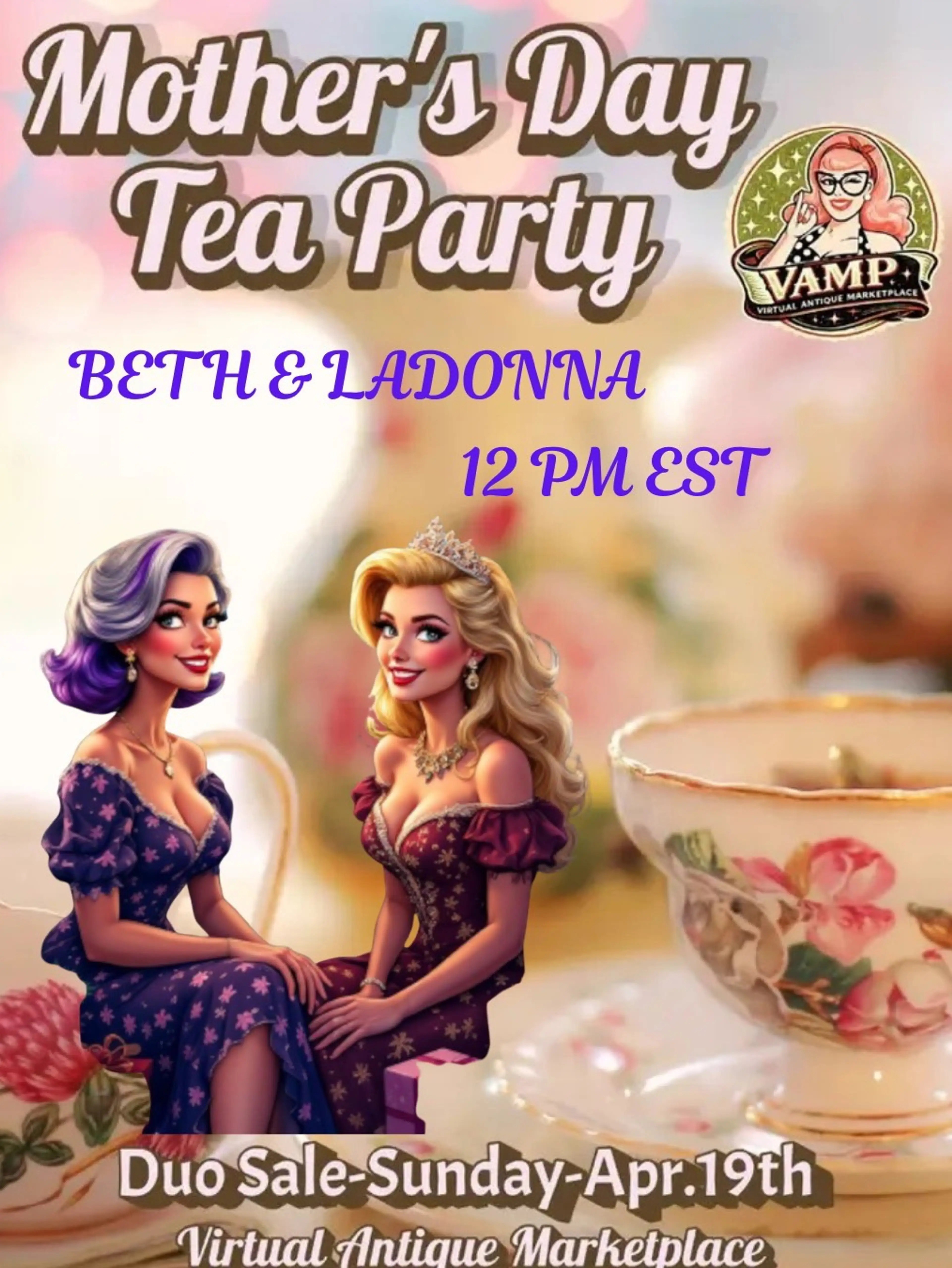 Do You Fancy A Spot Of Tea? I Will Be On Beth’s Booth, Be Sure To Bookmark Her Sale
