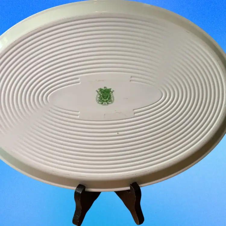 15. Portmeirion Botanic Garden Slender Columbine 10-3/4" Steak Platter - Nice!