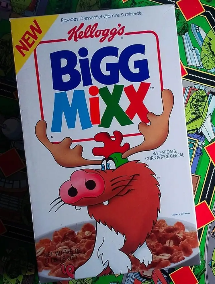 Vintage Kellogg NWT 1990 Bigg Mixx Plush RARE Kellogg’s Stuffed Y2K 90s Promo