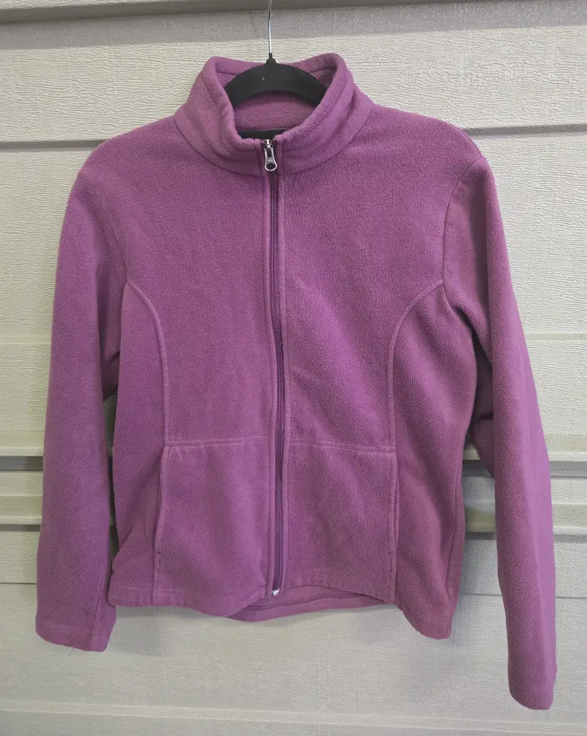 Bass Pro Shop Women's Purple Fleece Pullover Size Small