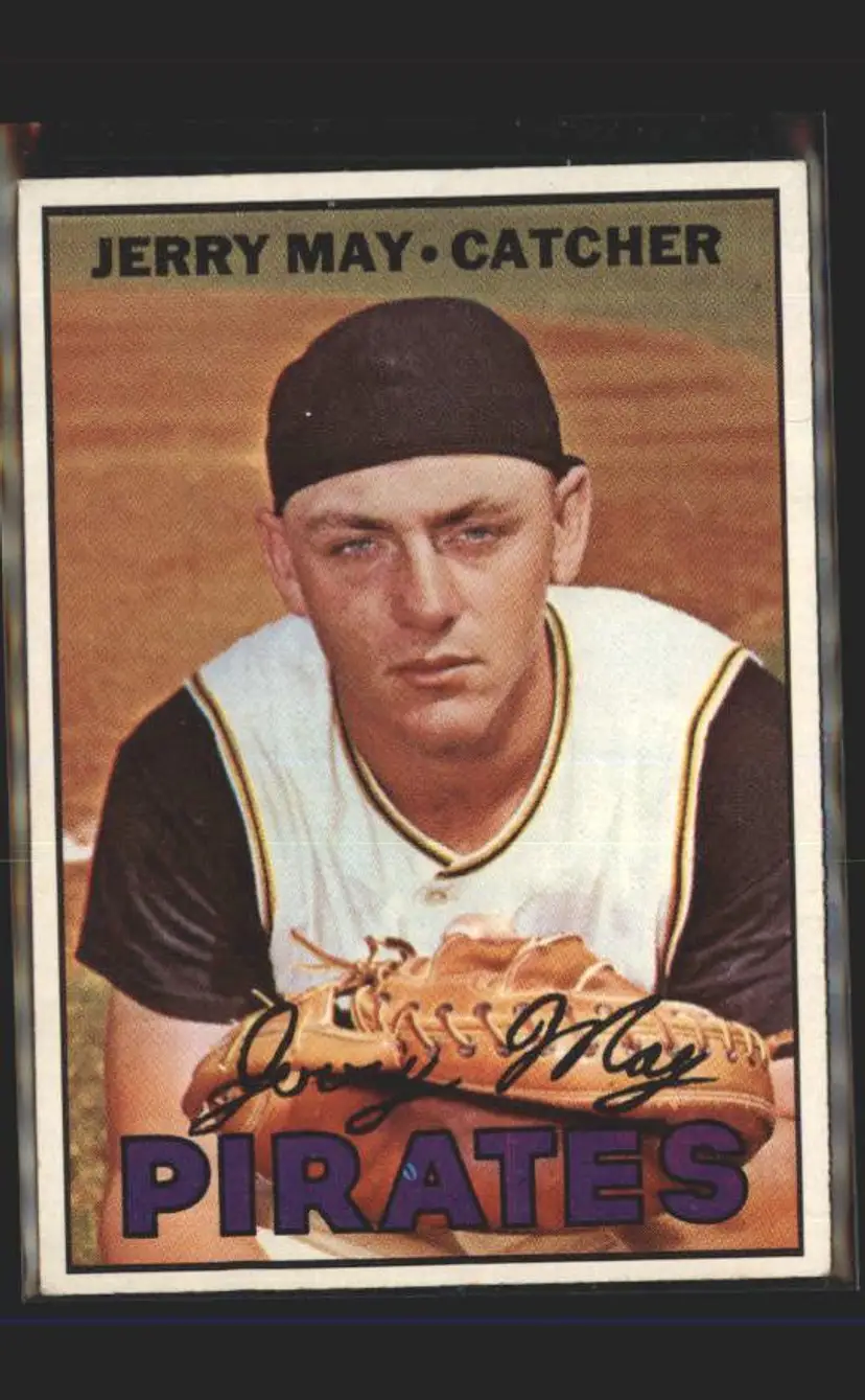 1967 Topps #379 Jerry May - (137) - Pittsburgh Pirates