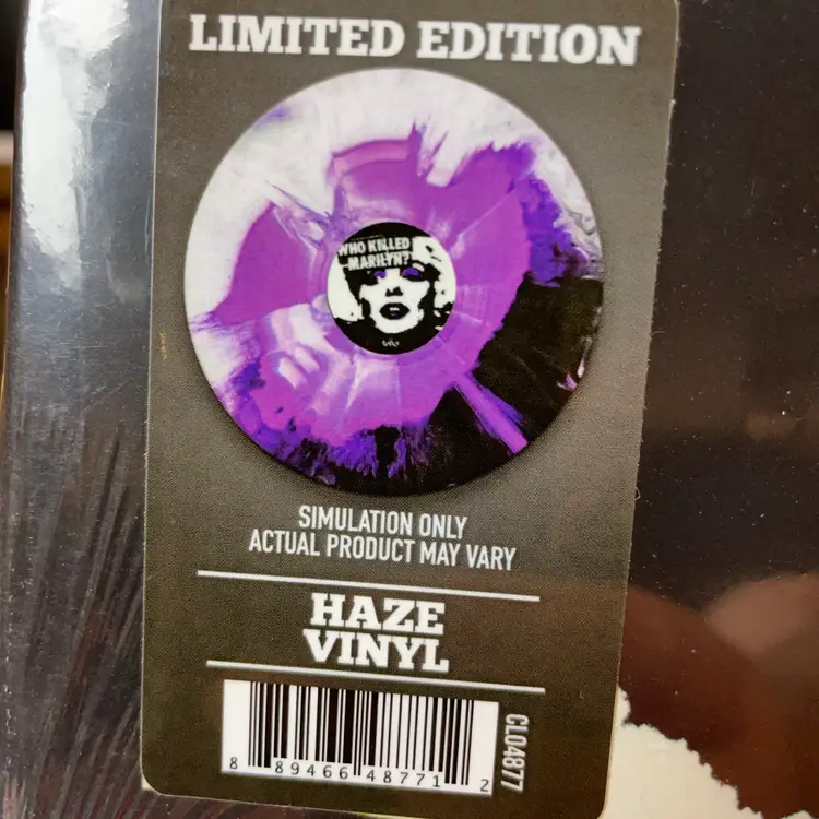 Glenn Danzig - Who Killed Marilyn Limited Edition Vinyl Purple Haze