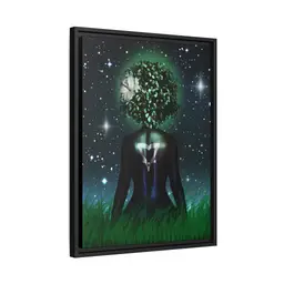 The One With the Mother – 18x24 Framed Canvas | Divine Feminine Earth Sign Wall Art (Taurus, Virgo, Capricorn) | International Shipping Available