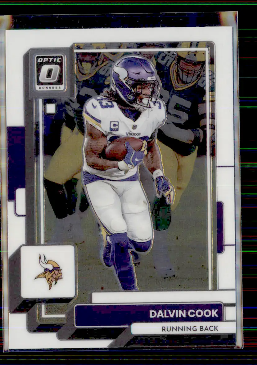 Dalvin Cook 2022 Donruss Optic #128 - Minnesota Vikings - (130-158)