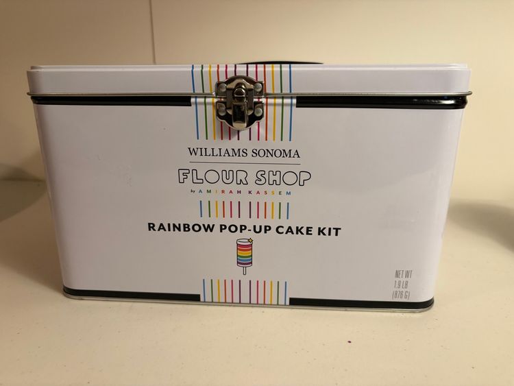 Williams Sonoma Rainbow Pop-Up Cake Kit