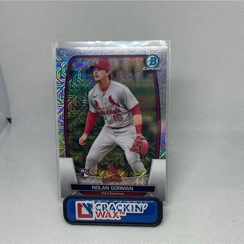 nolan gorman 2023 bowman chrome mojo refractor Rookie
