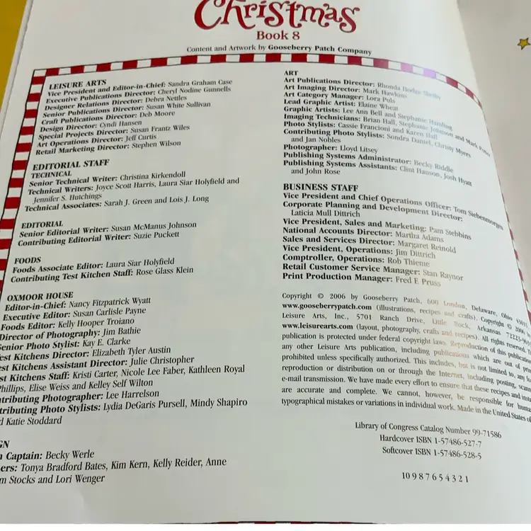 Book - Christmas Book 8